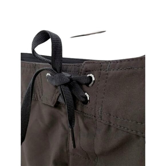 VOLCOM Boardshorts Swimwear Simply Solid 5" Swim Shorts Bottom Classic Black XS - Picture 10 of 13